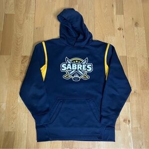 Buffalo Sabres Navy and Yellow Youth Hoodie
